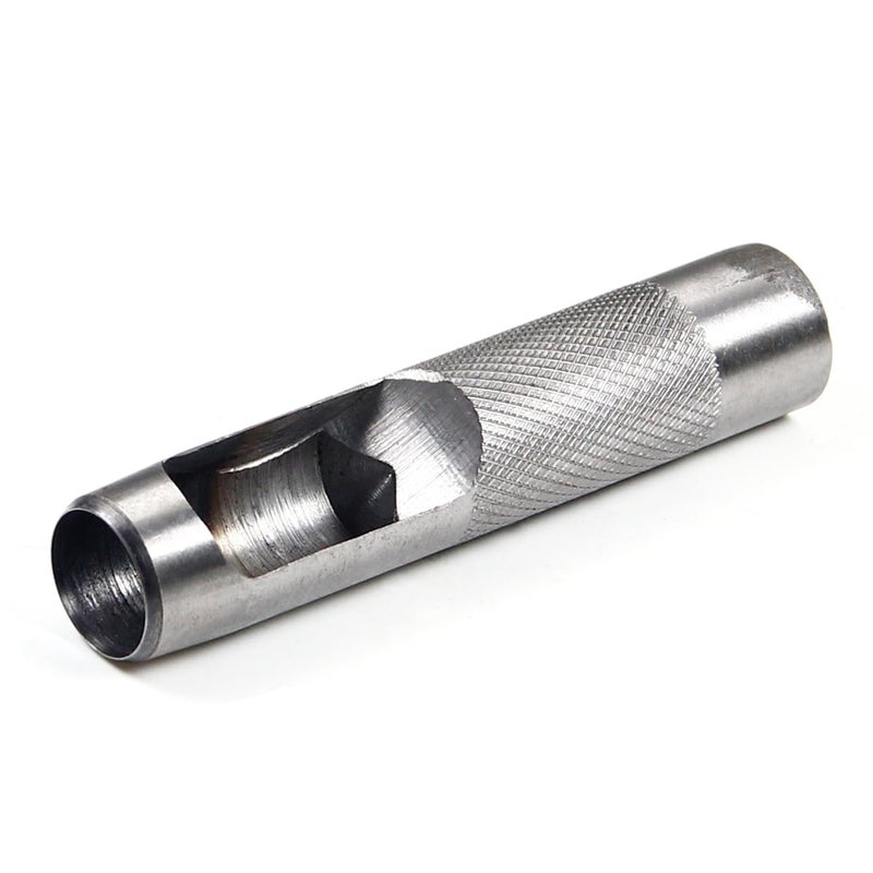 Utoolmart 17mm/0.67" Round Hollow Punch Leather Craft Punch Tool, Round Carbon Steel Leather Craft Hollow Hole Punch Cutter, 1 Pcs - Image 1